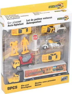 Resoraki autka samochodziki metalowe GEARBOX 9el - Samochody i pojazdy dla dzieci - miniaturka - grafika 2