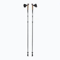 Kije trekkingowe - Kije nordic walking LEKI Spin czarno-srebrne 65326161 - miniaturka - grafika 1