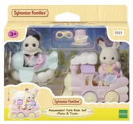 Figurki dla dzieci - Zabawne pojazdy w parku rozrywki, Sylvanian Families - miniaturka - grafika 1