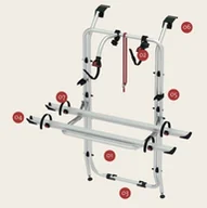 Bagażniki na rowery - Bagażnik rowerowy Carry Bike Trafic/vivaro/talento - miniaturka - grafika 1