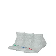 Rajstopy - PUMA Niewidoczne rajstopy dla dzieci, uniseks, kolor melanżowy/czerwony/niebieski, 39/42, morski/czerwony/niebieski, 39-42 - miniaturka - grafika 1