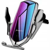 Ładowarki do telefonów - UCHWYT SAMOCHODOWY NA TELEFON ŁADOWARKA INDUKCYJNA - miniaturka - grafika 1