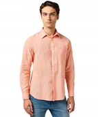 Koszule damskie - Koszula Wrangler 1 PKT SHIRT 112362752 Flamingo XL - miniaturka - grafika 1