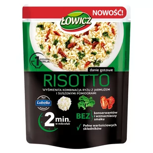 Łowicz - Risotto ryż z jarmużem i suszonymi pomidorami - Szybkie dania obiadowe - miniaturka - grafika 1