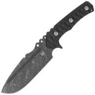 Noże - Nóż Fox URO Black G10, Acid Washed Niolox by Wander Tactical (FX-623 BA) - miniaturka - grafika 1