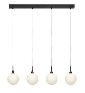 Markslojd QUATRO XL Wisząca 4L Czarny/Biały 107762MARKS) - Lampy sufitowe - miniaturka - grafika 1