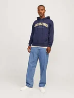 Bluzy męskie - Jack & Jones Bluza "Caleb" w kolorze granatowym - miniaturka - grafika 1