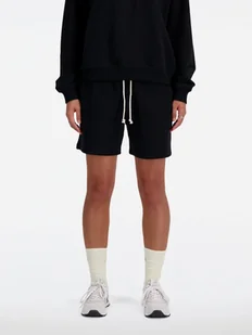 Spodenki sportowe damskie krótkie New Balance Athletics WS41508 S Czarne (197375376158). Spodenki sportowe damskie - Spodnie sportowe damskie - miniaturka - grafika 1