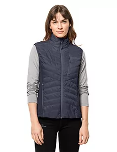 Jack Wolfskin Damska kamizelka ROUTEBURN PRO INS Vest W, grafitowa, XS, szary (Graphite), XS - Kamizelki damskie - miniaturka - grafika 1
