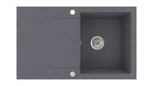 BERG ELEMENT BRL 1011 1.0 OC STALOWY METALIK - Zlewozmywaki - miniaturka - grafika 1