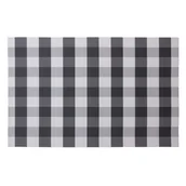 Obrusy i serwetki - Podkładka VICHY 43 x 28 cm szaro-biały - miniaturka - grafika 1