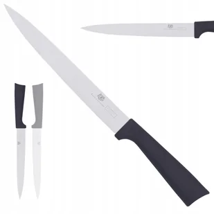 Nóż Kuchenny 20 cm do Warzyw Mięsa Uniwersalny Czarny Noz Karl Hausmann - Noże kuchenne - miniaturka - grafika 1