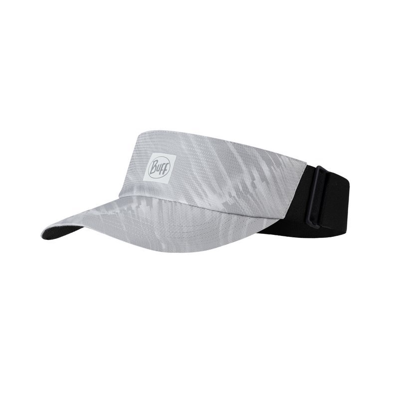 Daszek do biegania Buff Go Visor Jaru Light Grey
