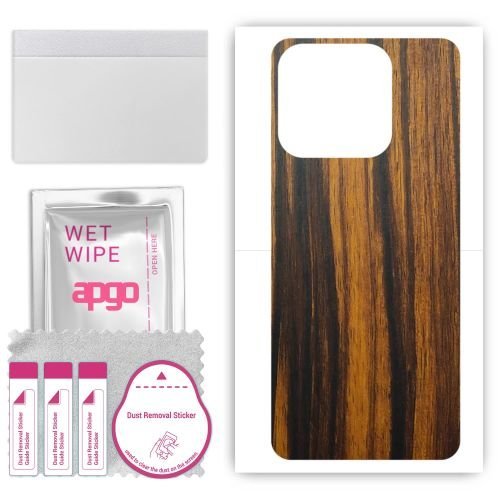 folia naklejka skórka strukturalna na TYŁ do Blackview Wave 6C - Drewno Tygrysie - apgo SKINS