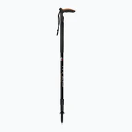 Kije trekkingowe - Laska turystyczna Fizan Classic czarna S20 7504 68-140 cm - miniaturka - grafika 1