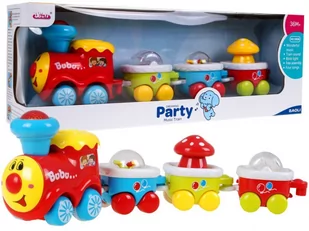 Interaktywna Lokomotywa Kolejka Dla Dzieci Melodia - Zabawki interaktywne dla dzieci - miniaturka - grafika 1