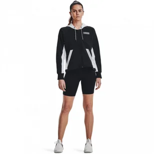 Damska bluza treningowa UNDER ARMOUR Rival + FZ Hoodie - Bluzy sportowe damskie - miniaturka - grafika 1