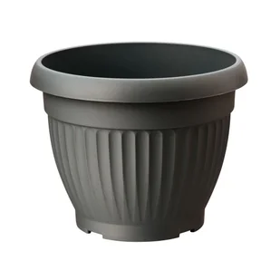 Osłonka doniczki Dona 20 cm antracytowa - Donice - miniaturka - grafika 1