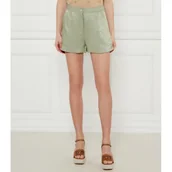 Spodenki damskie - GUESS Szorty CAMILLE TAILOR | Regular Fit - miniaturka - grafika 1