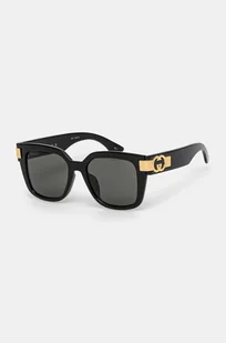 Gucci okulary przeciwsłoneczne damskie kolor czarny GG1690SK - Okulary przeciwsłoneczne - miniaturka - grafika 1