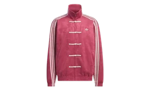 adidas CTT Chinese Track Top 3.1 Gender Neutral Jacket Collegiate Burgundy - Koszulki i topy damskie adidas CTT Chinese Track Top 3.1 Gender Neutral Jacket Collegiate Burgundy - Koszulki i topy damskie - miniaturka - grafika 1