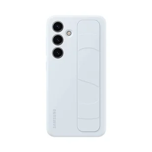 Samsung Galaxy S24 etui na telefon z uchwytem stojącym, silikonowe etui ochronne z paskiem na rękę, podpórka, trwała konstrukcja, miękkie w dotyku, wersja amerykańska, EF-GS921CLEGUS, jasnoniebieskie - Etui i futerały do telefonów - miniaturka - grafika 1