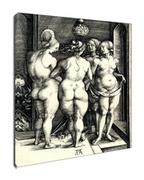 Obrazy i zdjęcia na płótnie - Four Naked Women, Albrecht Durer - obraz na płótnie Wymiar do wyboru: 61x91,5 cm - miniaturka - grafika 1