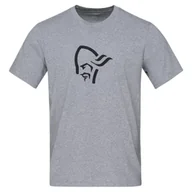 Koszulki sportowe męskie - Koszulka męska Norrona 29 cotton viking T-shirt Rozmiar: XL / Kolor: szary - miniaturka - grafika 1