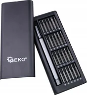 Śrubokręty - Geko Zestaw wkrętaków precyzyjnych 24w1 S2 100 - miniaturka - grafika 1