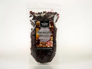 ŻURAWINA SUSZONA CIĘTA 500g BEZ KONSERWANTÓW Swojska Piwniczka - Bakalie - miniaturka - grafika 1