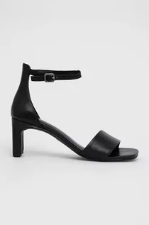 Sandały damskie - Vagabond sandały skórzane LUISA kolor czarny - grafika 1