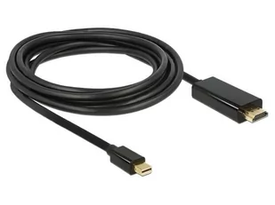 Delock Kabel mini DisplayPort 1.1 męski > HDMI-A męski3 m, (83700) - Kable komputerowe i do monitorów - miniaturka - grafika 1