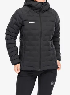 Kurtka ocieplana damska Mammut Sender IN Hooded Jacket - black - Kurtki narciarskie - miniaturka - grafika 1