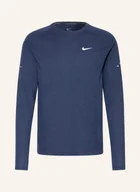 Koszulki sportowe damskie - Nike Koszulka Do Biegania Stride blau - miniaturka - grafika 1