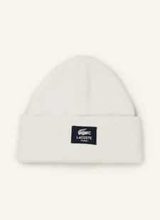Lacoste Czapka weiss - Czapki damskie - miniaturka - grafika 1