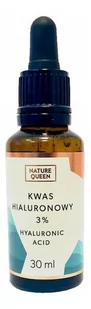 Nature Queen Nature Queen Kwas Hialuronowy 3% pipeta 30ml - Peelingi i scruby do twarzy - miniaturka - grafika 1