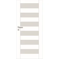 Drzwi wewnętrzne - Skrzydło ERIE 01 biały modern 80 L 3Z PK - miniaturka - grafika 1
