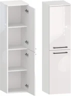 Szafki łazienkowe - Słupek Łazienkowy ROSEN 35 2D P - Uchwyt Czarny - miniaturka - grafika 1