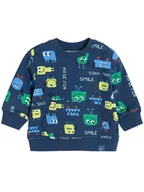 Bluzy i sweterki niemowlęce - COOL CLUB Bluza w kolorze granatowym - miniaturka - grafika 1