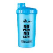 Olimp Shaker, No Pain No Gain, niebiesko-czarny, 700 ml