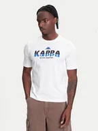Koszulki męskie - Kappa T-Shirt 351U8KW 001 Biały Regular Fit - miniaturka - grafika 1