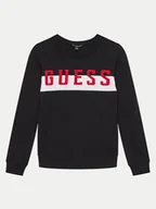 Swetry dla chłopców - Guess Sweter L4YR03 Z2NN0 Czarny Regular Fit - miniaturka - grafika 1