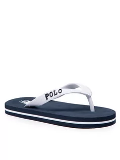 Buty dla chłopców - Ralph Lauren Polo Japonki Camino II RF103562 Biały - grafika 1