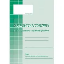 Michalczyk&Prokop KSIĄŻECZKA ZDROWIA A6 530-5 - Druki akcydensowe - miniaturka - grafika 1