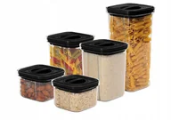 Pojemniki kuchenne - Pojemniki na żywność BerlingerHaus Matte Black BH-8577 - miniaturka - grafika 1