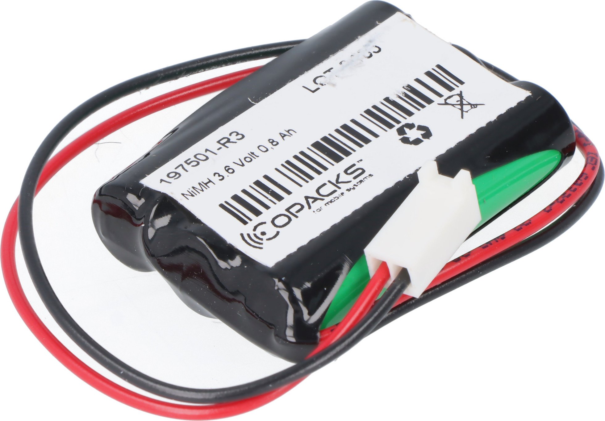 Akumulator NiMH kompatybilny z Fischer AP-0360-0060- AAA-NM-01, ok. 46,7x33,6x10,8 mm