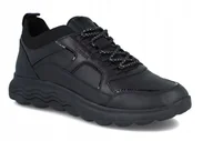 Sneakersy damskie - Sneakersy damskie Geox D26NUC skóra Spherica R39 - miniaturka - grafika 1