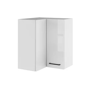 Siena Szafka Wisząca Narożna Gnw-60 Biały Połysk - Meble kuchenne - miniaturka - grafika 1