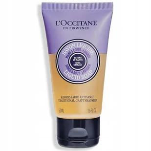 Mydło w płynie L'Occitane z olejkiem lawendowym i masłem she 50 ml - Mydła - miniaturka - grafika 1