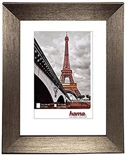 Hama Z tworzywa sztucznego ramki Paris, nierdzewna, 10 x 15 cm 00126052 - Ramki na zdjęcia - miniaturka - grafika 1